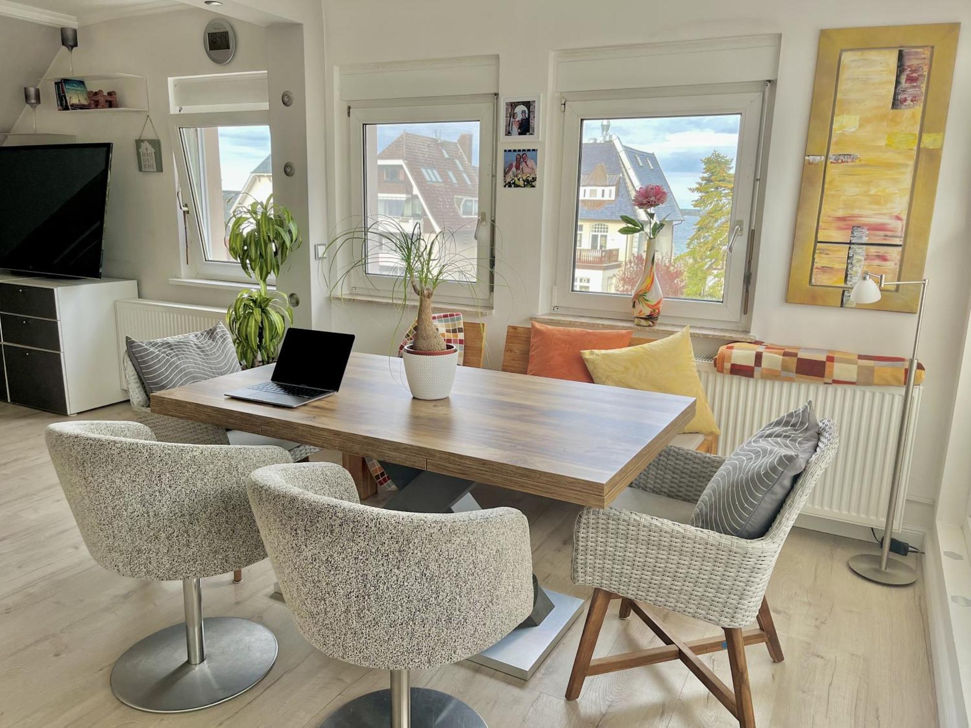 3Sz Penthaus Luna Am Sandstrand Mit Meerblick & Balkon Любек Екстериор снимка