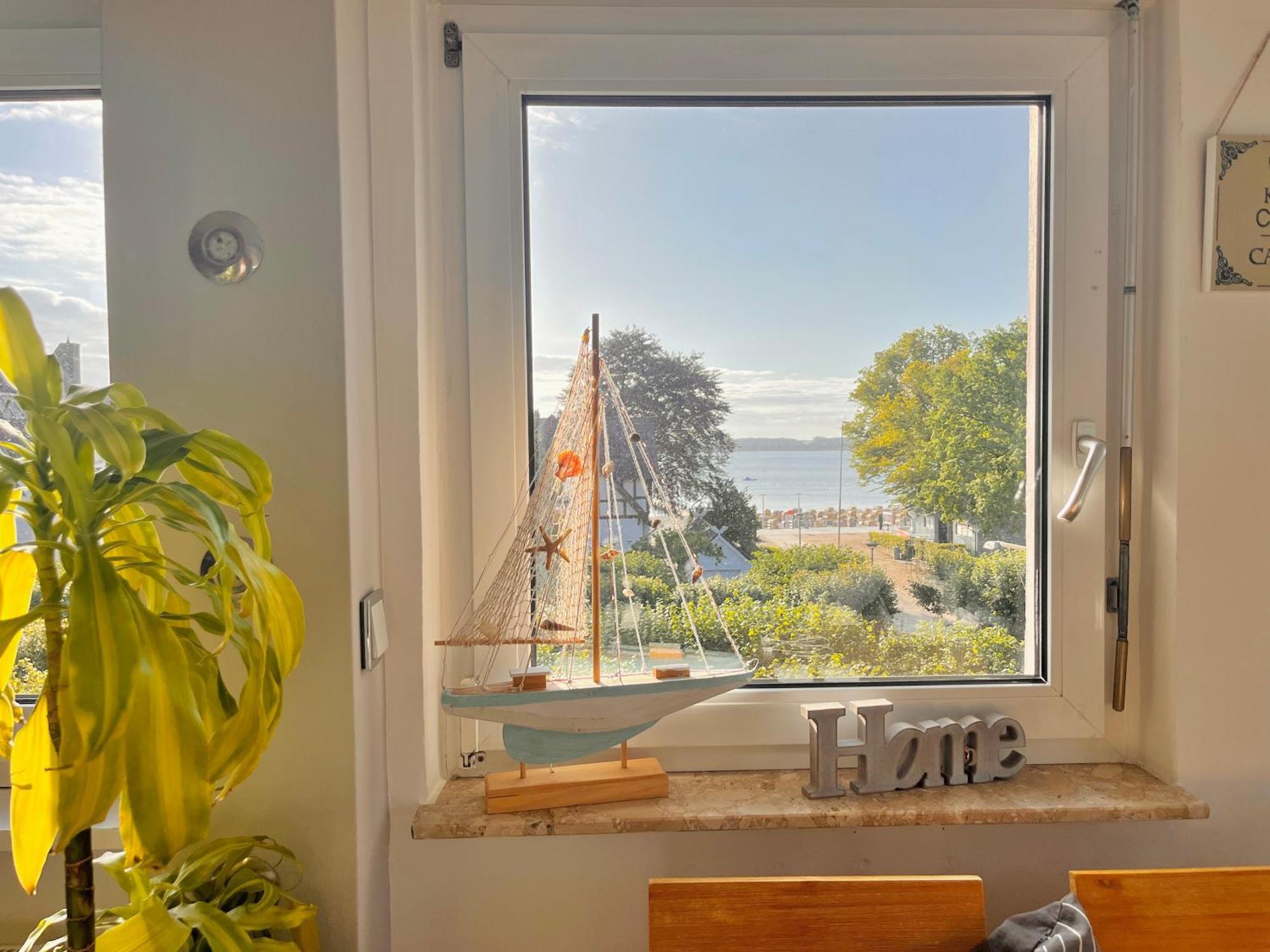 3Sz Penthaus Luna Am Sandstrand Mit Meerblick & Balkon Любек Екстериор снимка